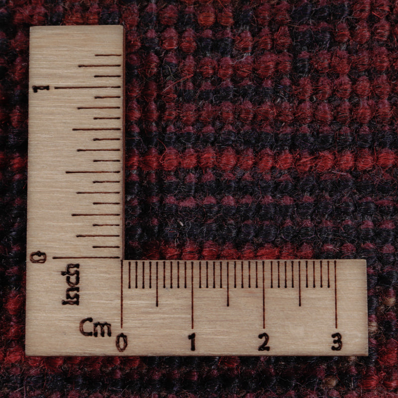 Afghansk matta - Kunduz - 200 x 153 cm - röd