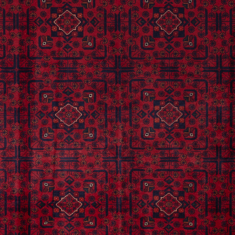 Afghan Teppich - Kunduz - 354 x 248 cm - rot