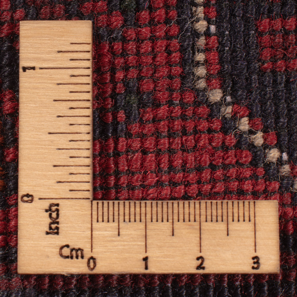 Afghansk matta - Kunduz - 357 x 247 cm - röd