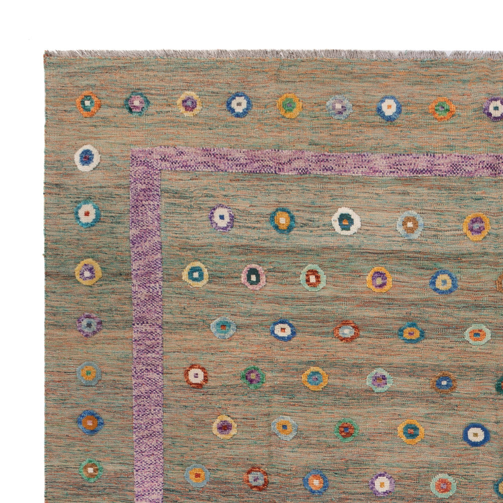Kilim Maimana Mattan 394x313cm - Ullmatta