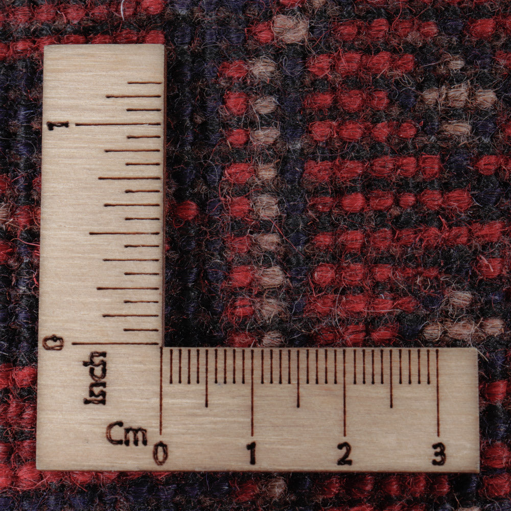 Afghansk matta - Kunduz - 202 x 146 cm - röd