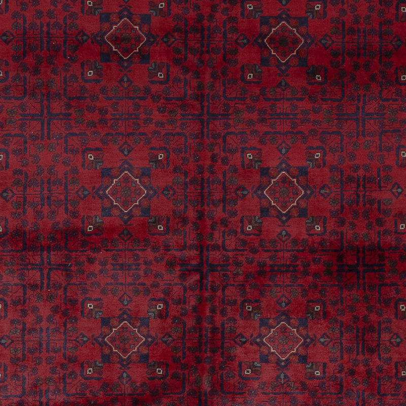 Afghansk matta - Kunduz - 351 x 249 cm - röd