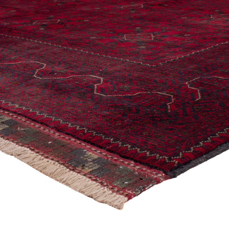 Afghansk matta - Kunduz - 351 x 249 cm - röd