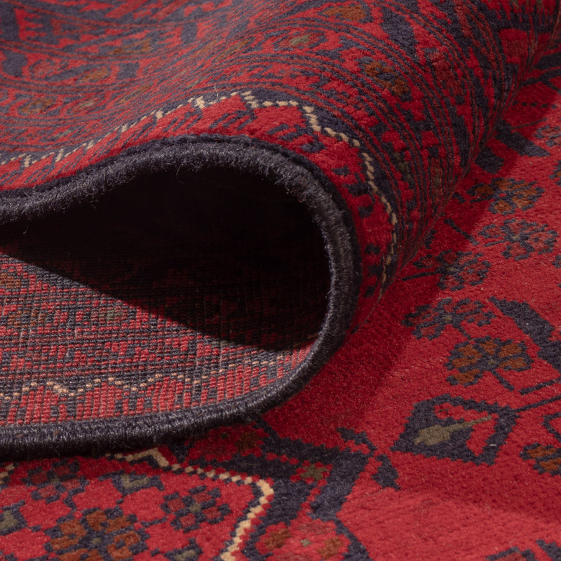 Afghansk matta - Kunduz - 351 x 249 cm - röd