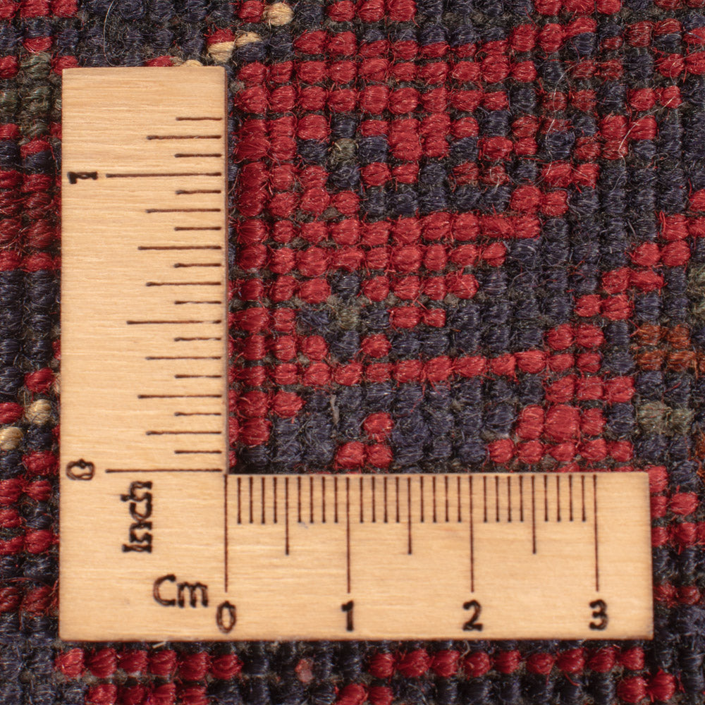 Afghansk matta - Kunduz - 351 x 249 cm - röd