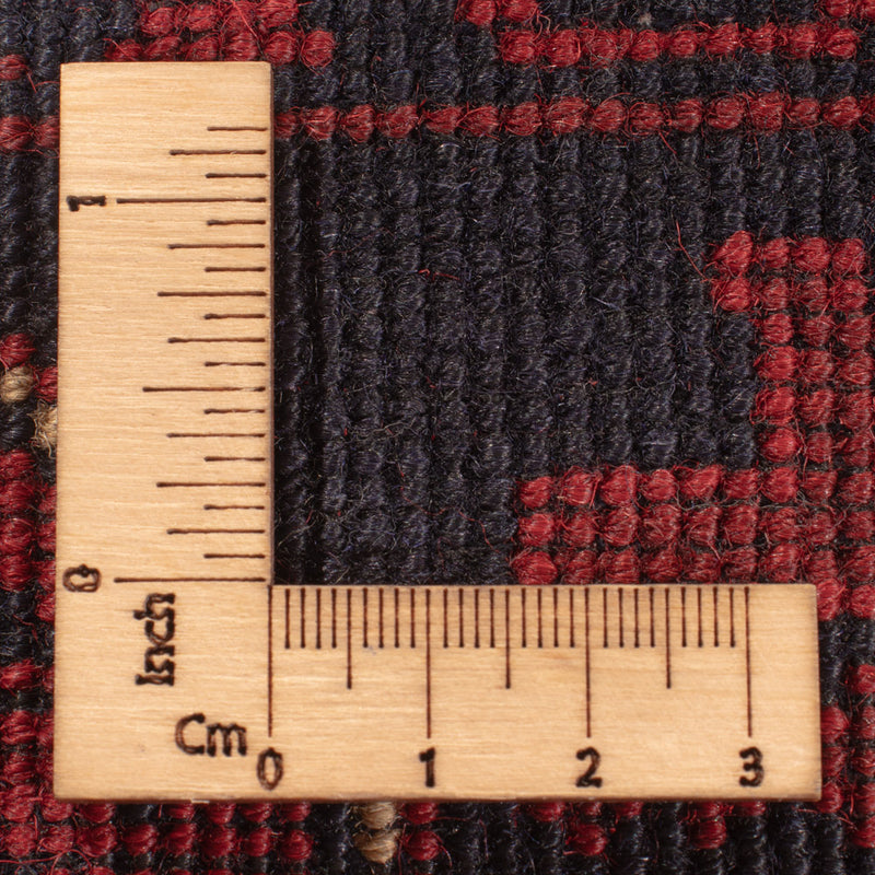 Afghansk matta - Kunduz - 336 x 248 cm - röd