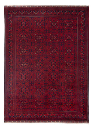 Afghansk matta - Kunduz - 350 x 249 cm - röd