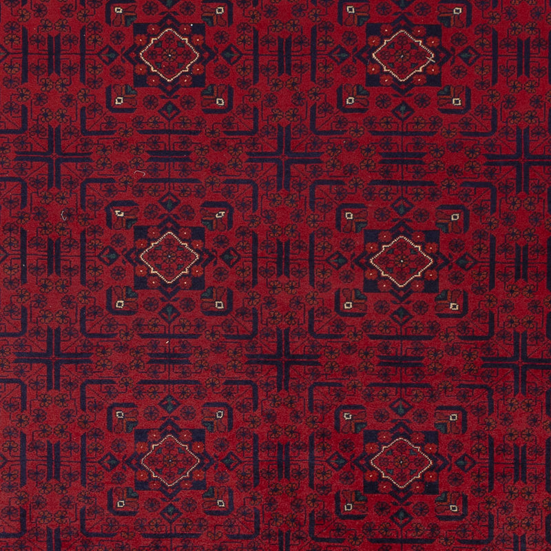 Afghansk matta - Kunduz - 350 x 249 cm - röd