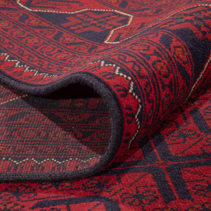 Afghansk matta - Kunduz - 350 x 249 cm - röd