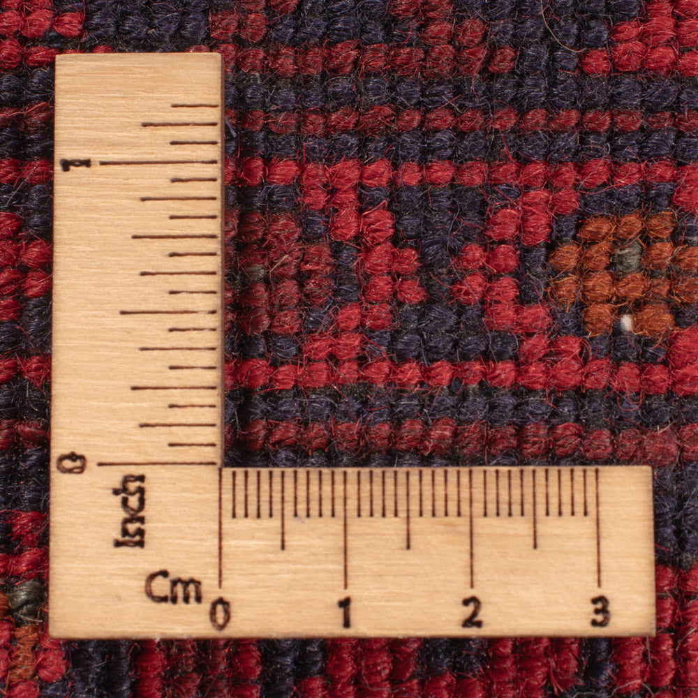 Afghansk matta - Kunduz - 357 x 249 cm - röd