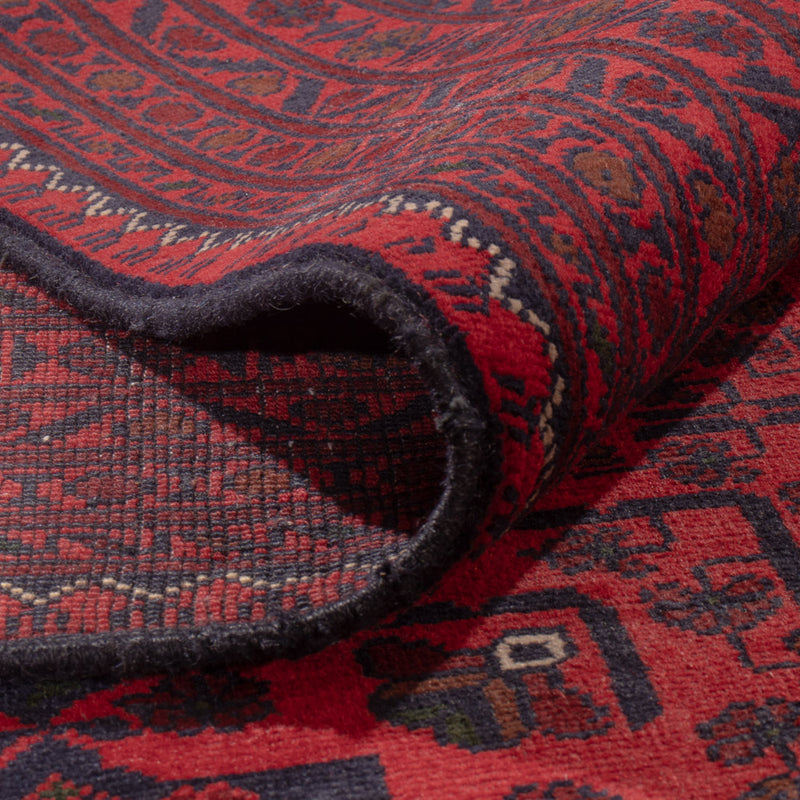 Afghansk matta - Kunduz - 340 x 250 cm - röd