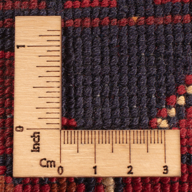 Afghansk matta - Kunduz - 349 x 253 cm - röd