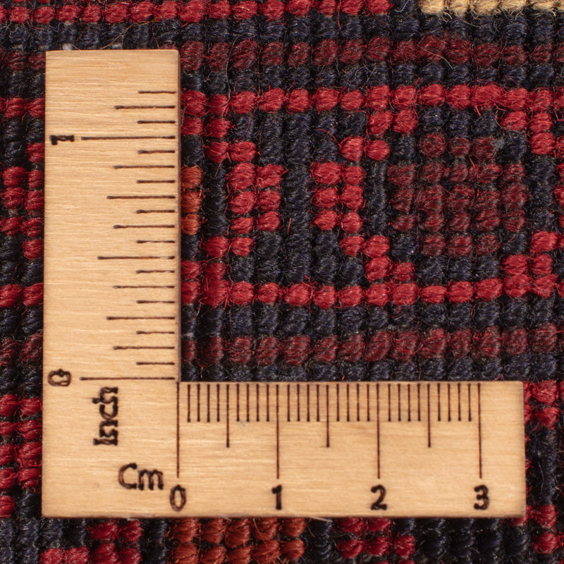 Afghansk matta - Kunduz - 345 x 244 cm - röd