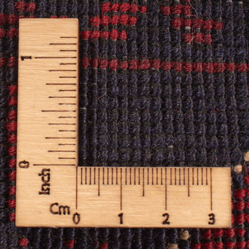 Afghansk matta - Kunduz - 340 x 254 cm - röd