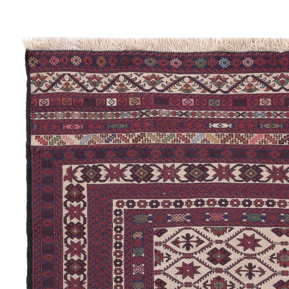 Kelim Carpet - orientalisk matta - 189 x 127 cm - flerfärgad