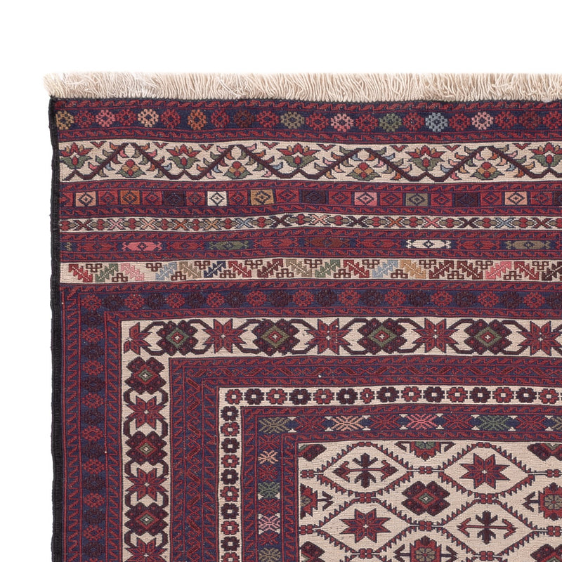 Kelim Carpet - orientalisk matta - 189 x 127 cm - flerfärgad
