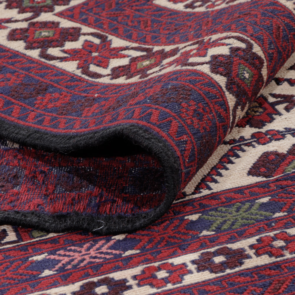 Kelim Carpet - orientalisk matta - 189 x 127 cm - flerfärgad