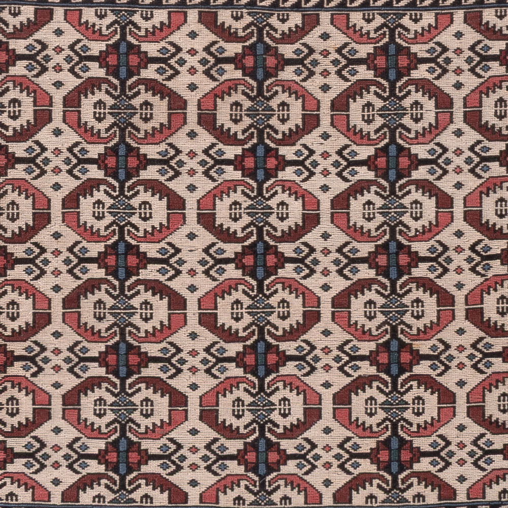 Kelim Carpet - orientalisk matta - 207 x 118 cm - flerfärgad