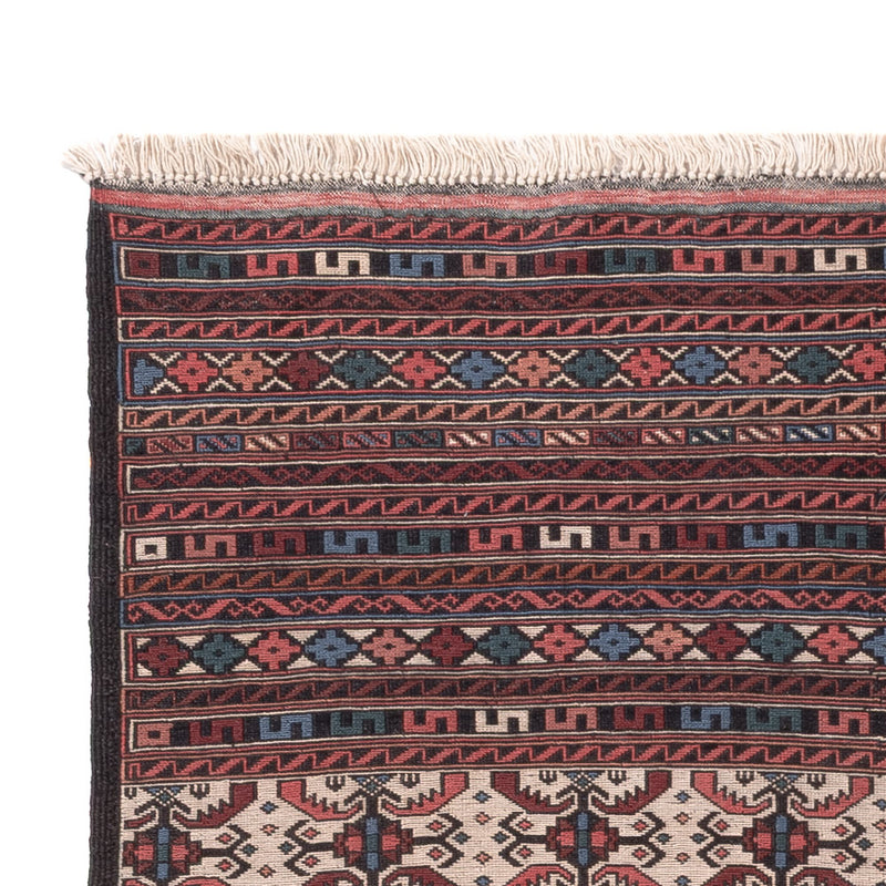 Kelim Carpet - orientalisk matta - 207 x 118 cm - flerfärgad