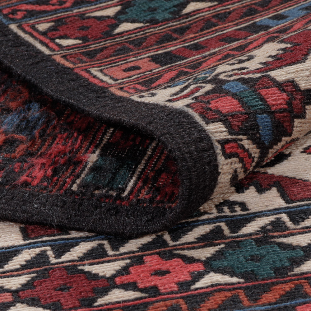 Kelim Carpet - orientalisk matta - 207 x 118 cm - flerfärgad