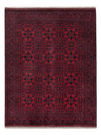 Afghan Teppich - Royal - 193 x 152 cm - rot