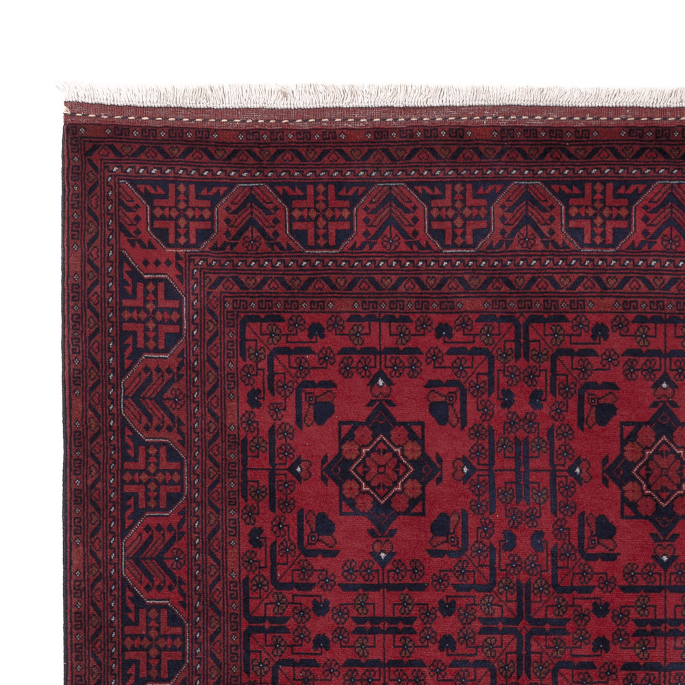 Afghansk matta - Kungliga - 193 x 152 cm - röd