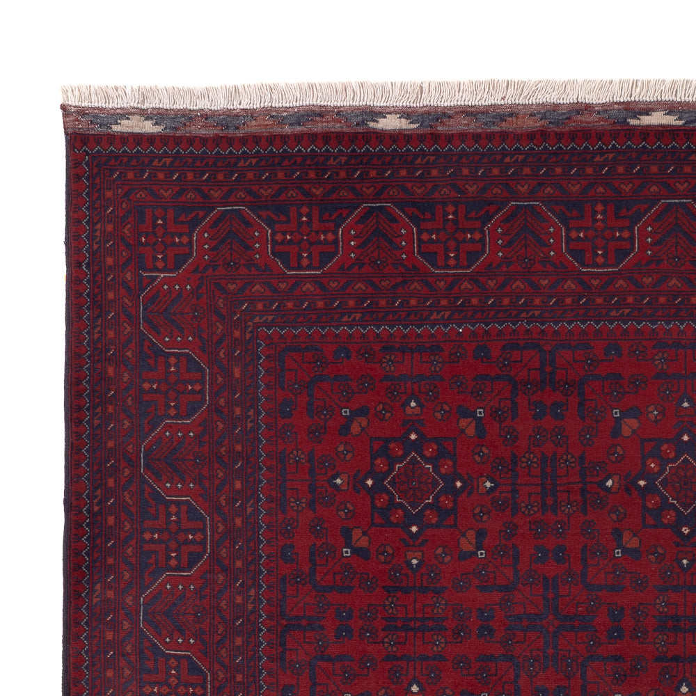 Afghansk matta - Kungliga - 197 x 152 cm - röd