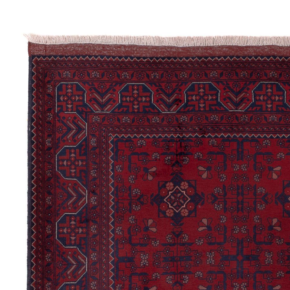 Afghansk matta - Kungliga - 200 x 154 cm - röd
