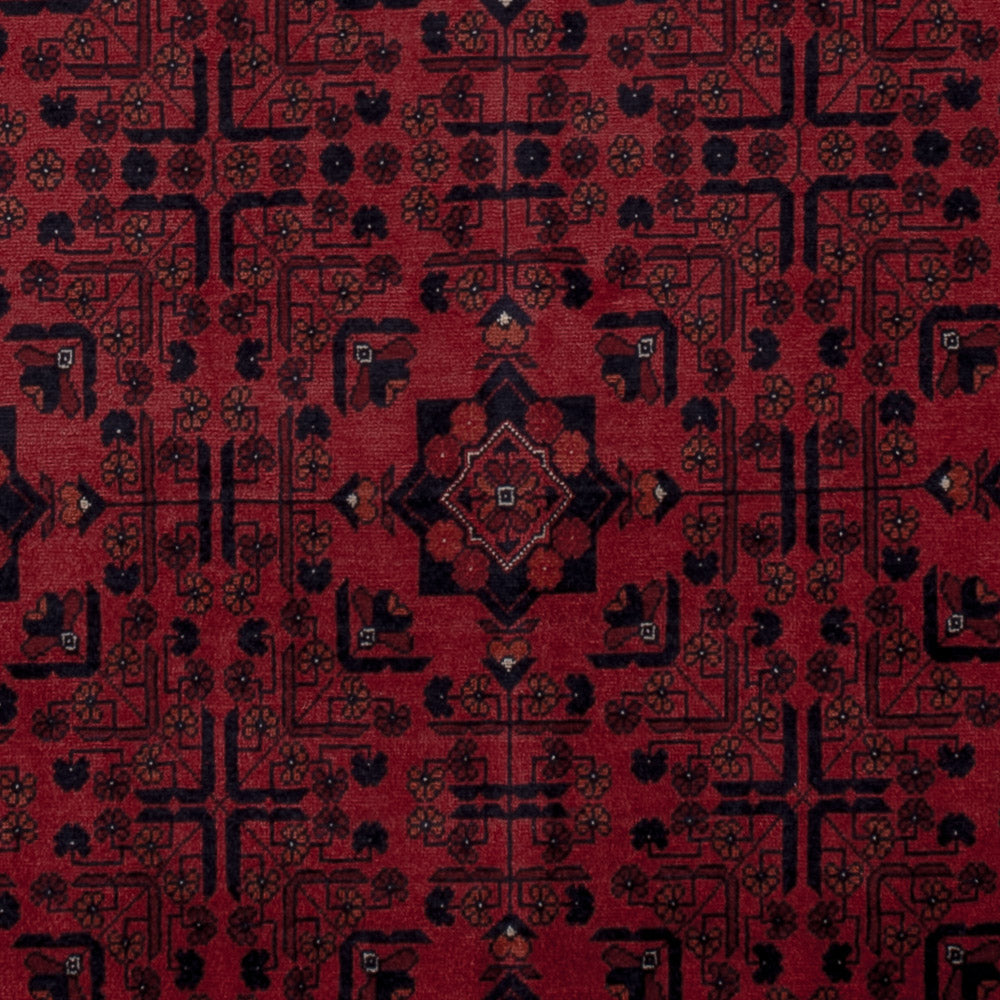 Afghan Teppich - Royal - 192 x 150 cm - rot