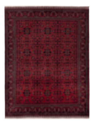 Afghan Teppich - Royal - 195 x 154 cm - rot
