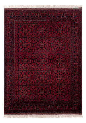 Afghan Teppich - Royal - 196 x 148 cm - rot