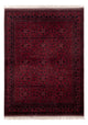 Afghansk matta - Kungliga - 196 x 148 cm - röd
