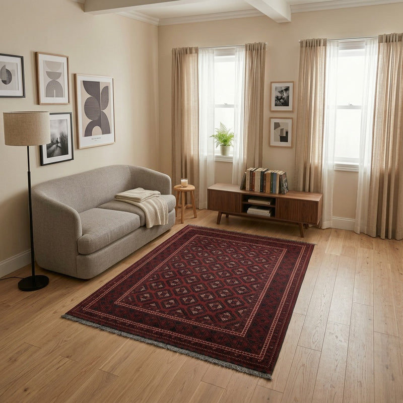 Afghansk matta 147x195cm - Oriental Carpet