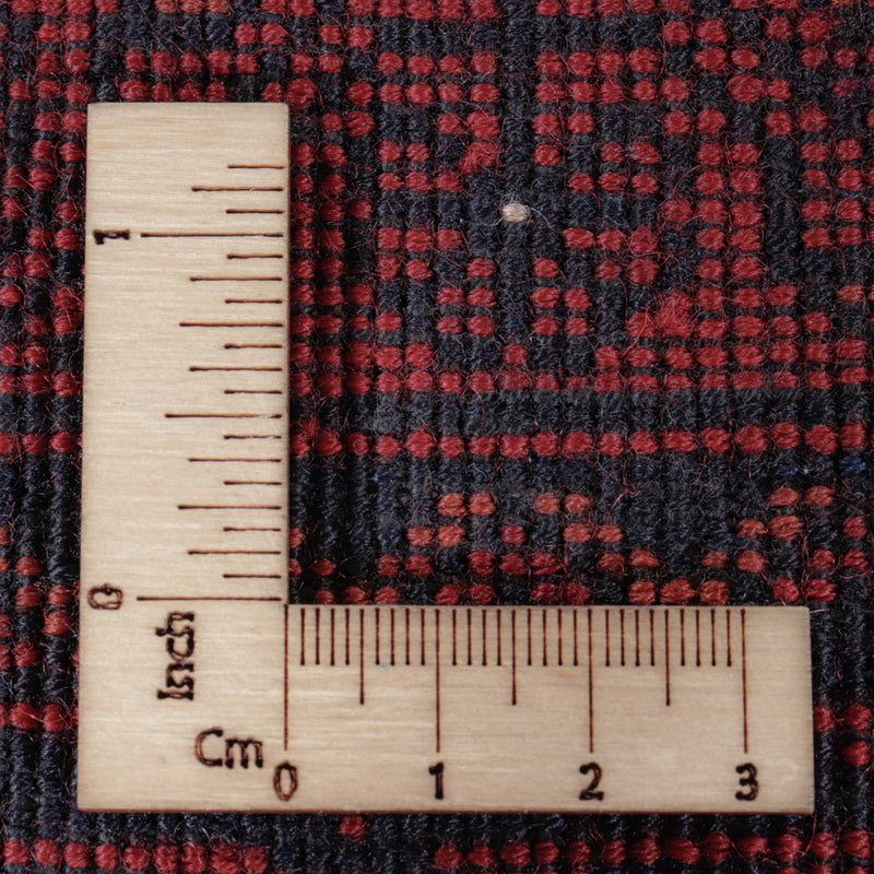 Afghansk matta - Kungliga - 197 x 151 cm - röd