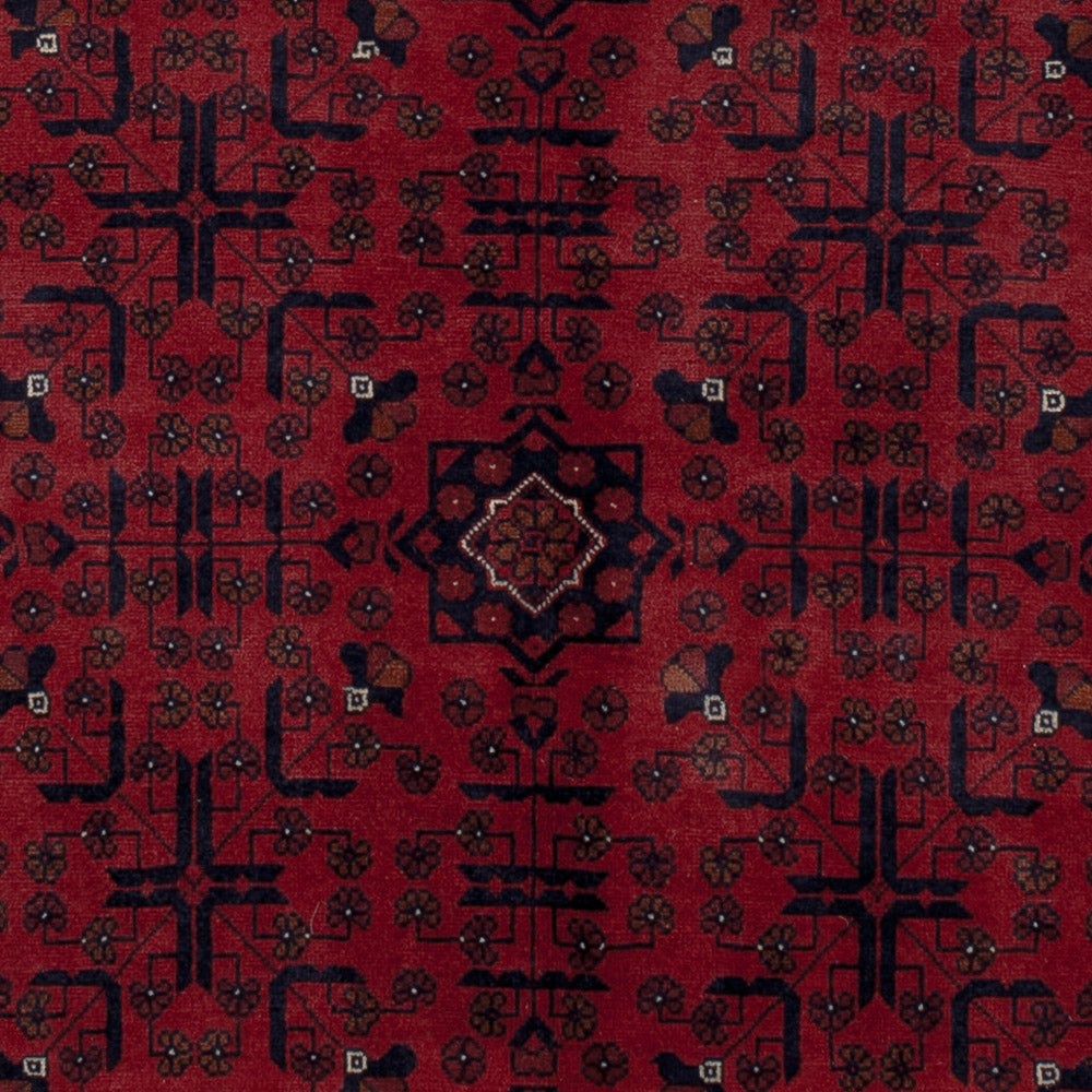 Afghansk matta - Kungliga - 191 x 151 cm - röd