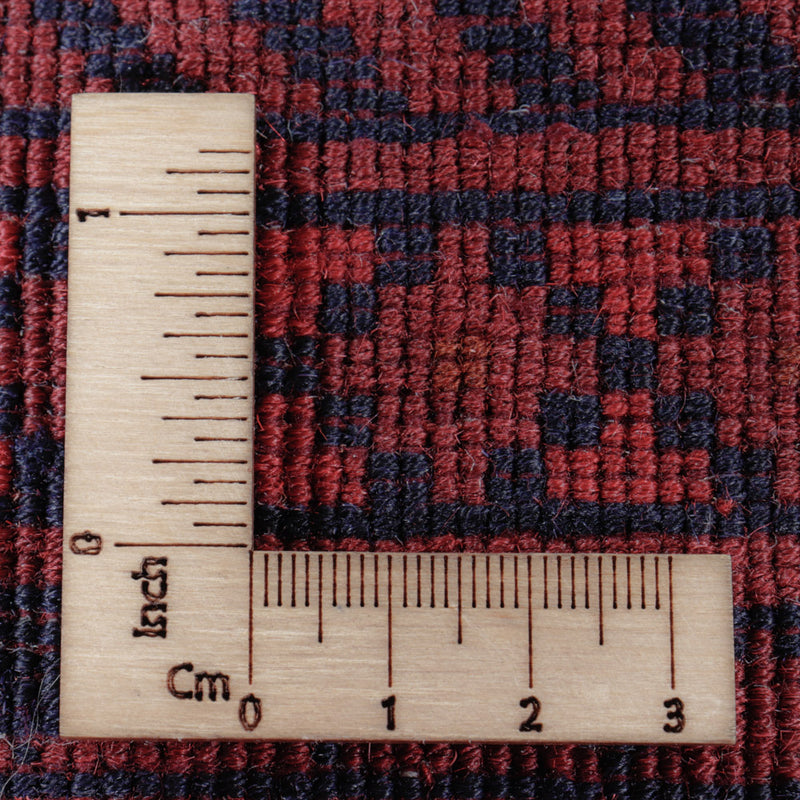 Afghansk matta - Kungliga - 191 x 151 cm - röd