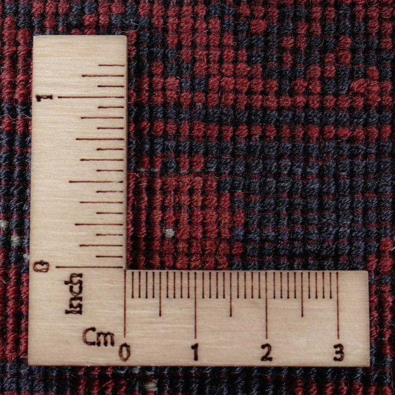 Afghansk matta - Kungliga - 197 x 149 cm - röd