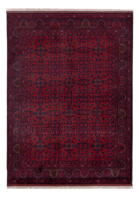 Afghansk matta - Kungliga - 203 x 147 cm - röd