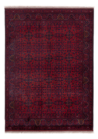 Afghansk matta - Kungliga - 203 x 147 cm - röd