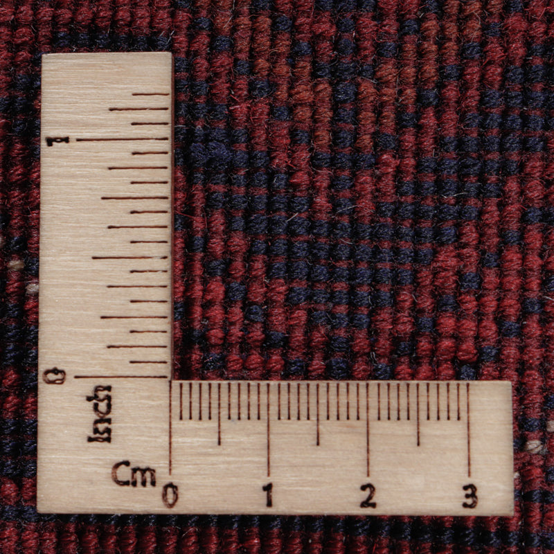 Afghansk matta - Kungliga - 203 x 147 cm - röd