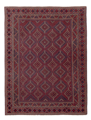 Kelim Carpet - orientalisk matta - 206 x 151 cm - flerfärgad