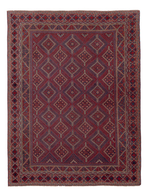 Kelim Carpet - orientalisk matta - 206 x 151 cm - flerfärgad