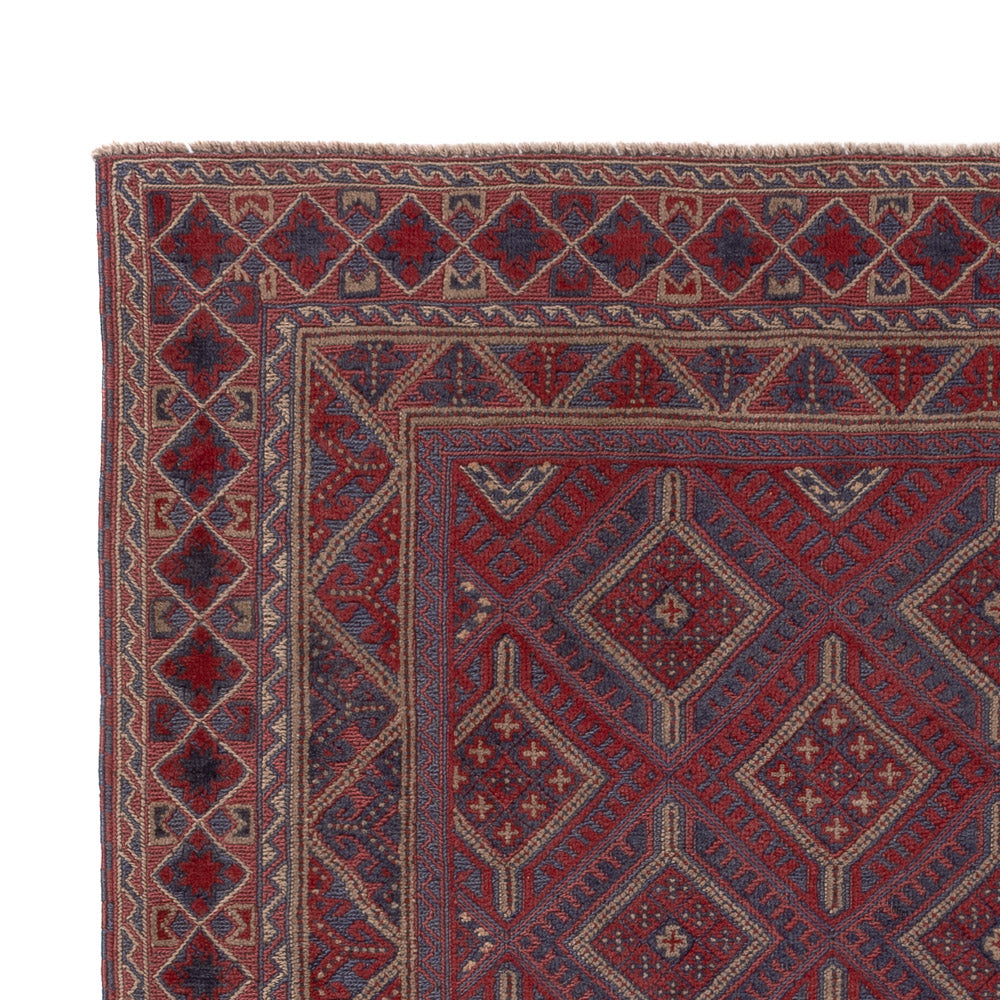 Kelim Carpet - orientalisk matta - 206 x 151 cm - flerfärgad