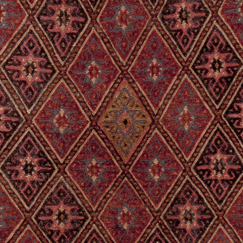 Kelim Carpet - orientalisk matta - 193 x 156 cm - flerfärgad