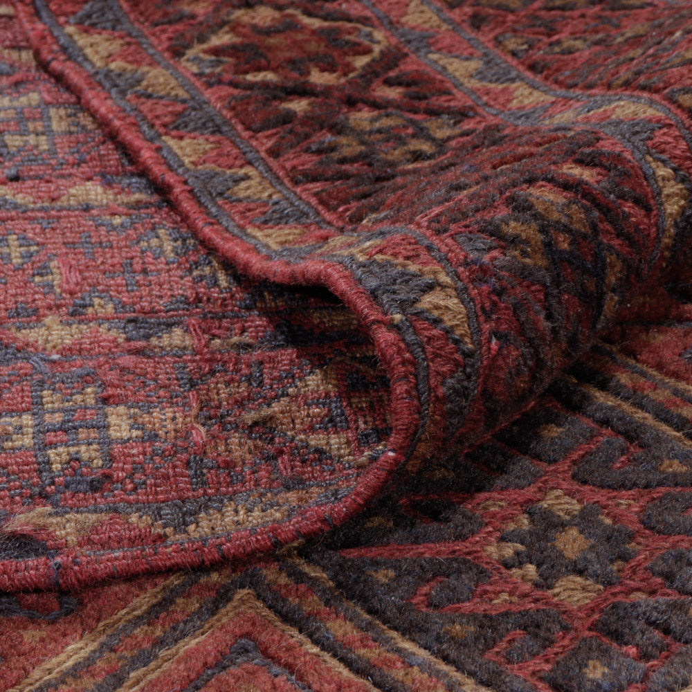 Kelim Carpet - orientalisk matta - 193 x 156 cm - flerfärgad