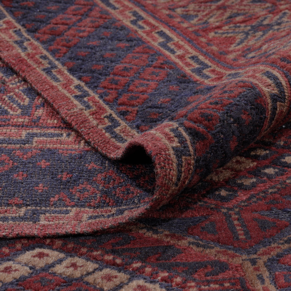 Kelim Carpet - orientalisk matta - 187 x 150 cm - flerfärgad