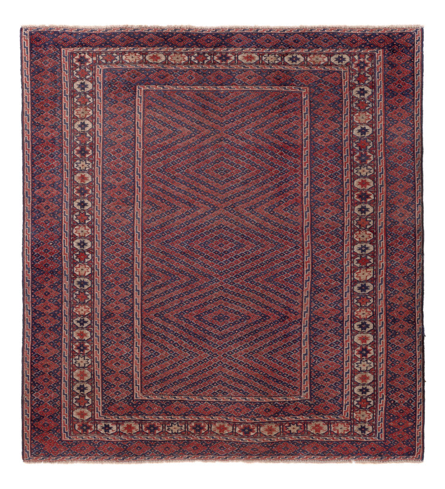 Kelim Carpet - orientalisk matta - 177 x 156 cm - flerfärgad