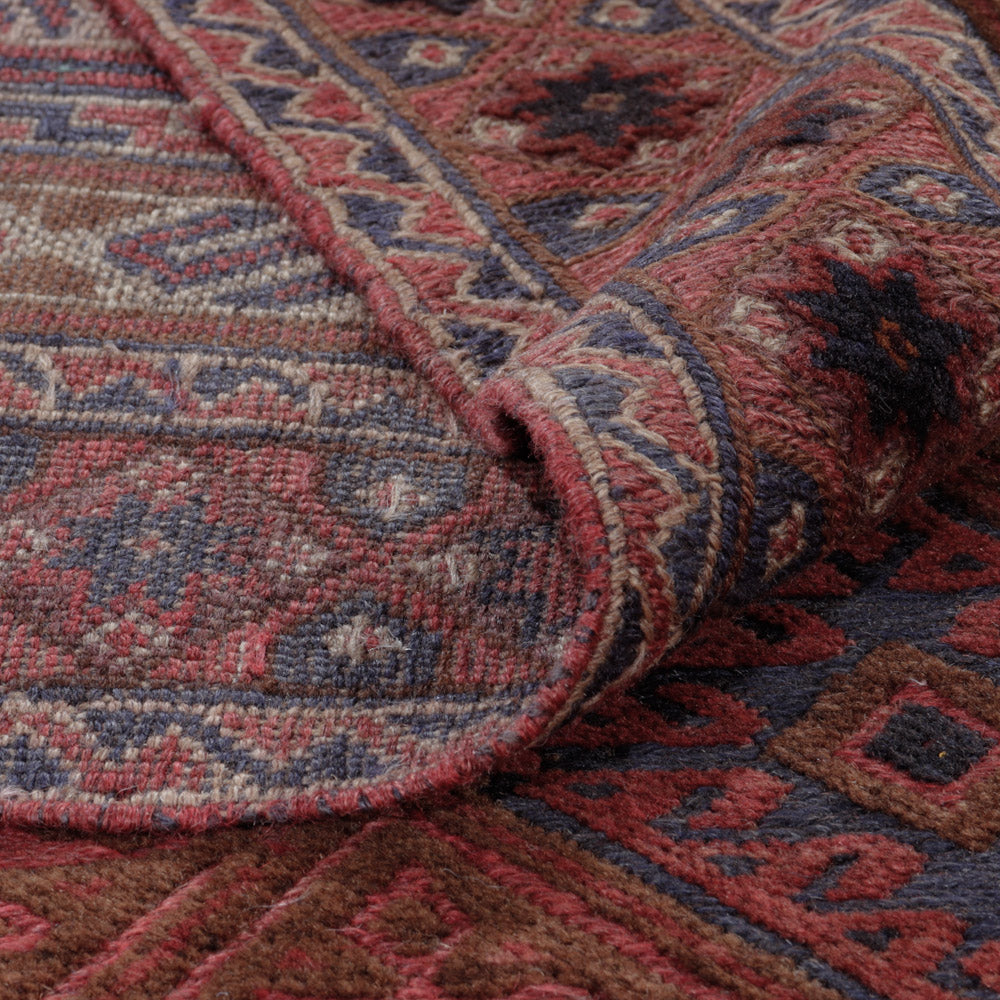 Kelim Carpet - orientalisk matta - 191 x 153 cm - flerfärgad