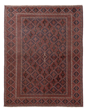Kelim Carpet - orientalisk matta - 190 x 145 cm - flerfärgad