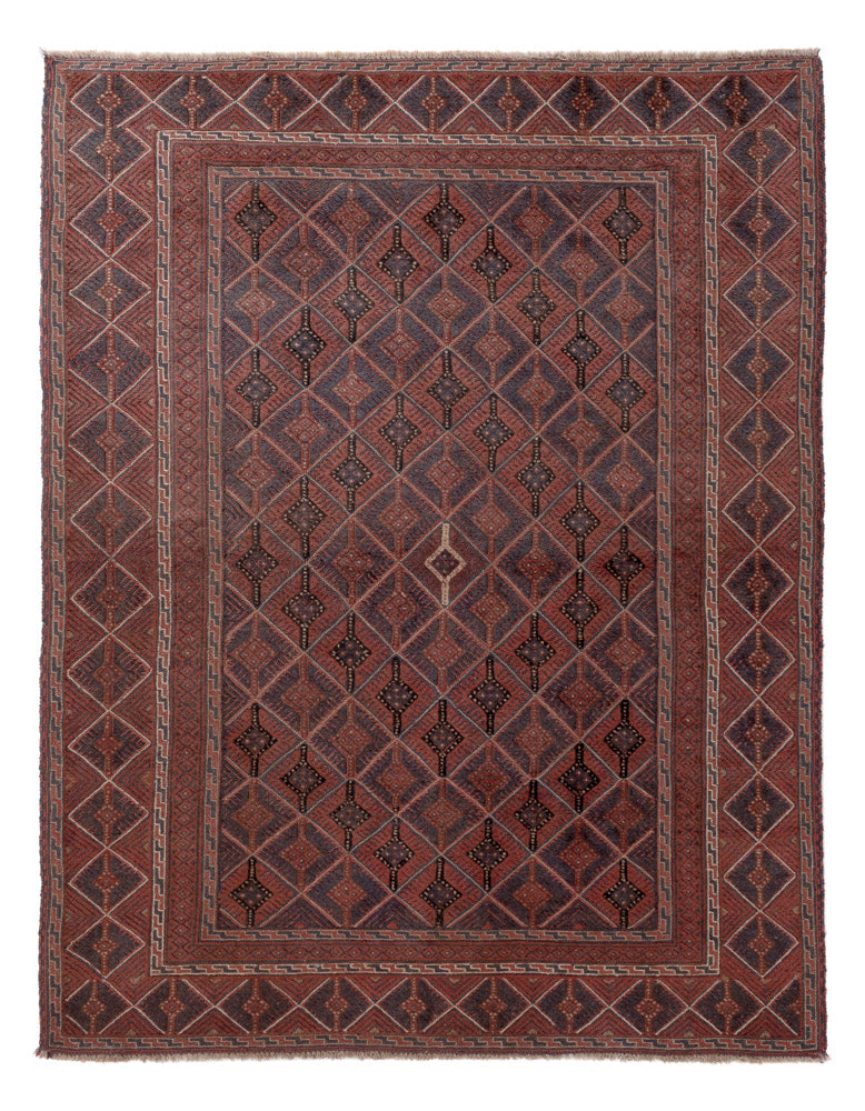 Kelim Carpet - orientalisk matta - 190 x 145 cm - flerfärgad